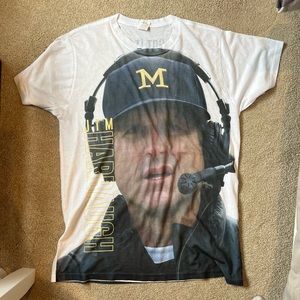 Michigan Jim Harbaugh Football Shirt